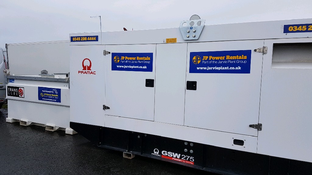 Hiring a Generator Jarvie Plant Group