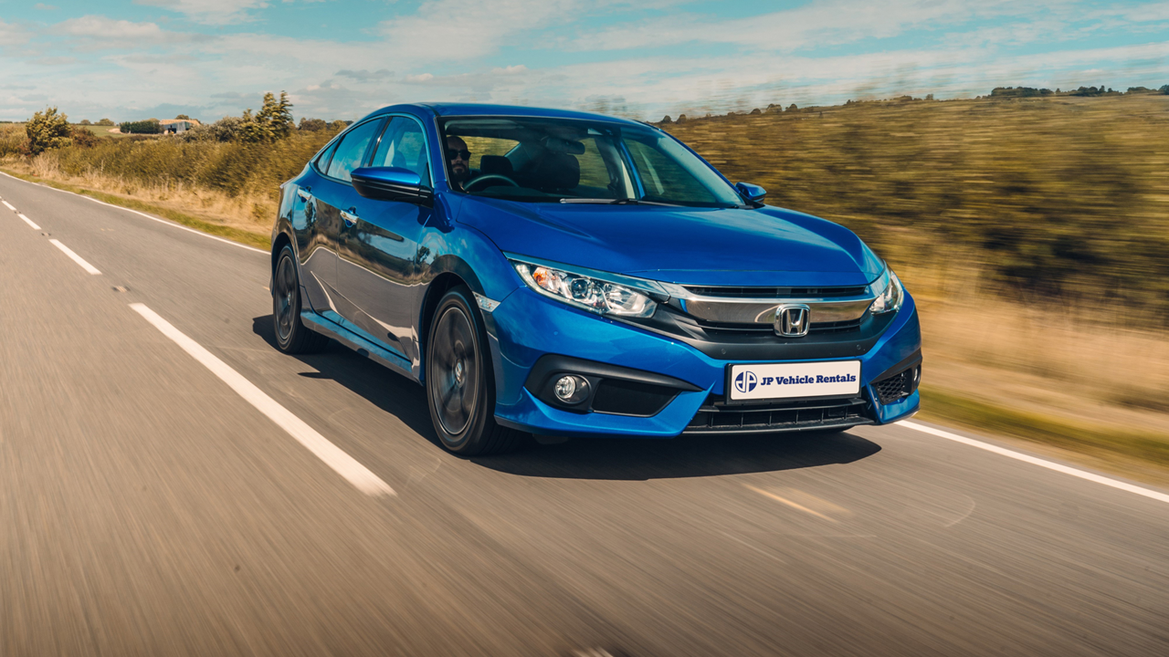 Medium car Honda Civic Plate