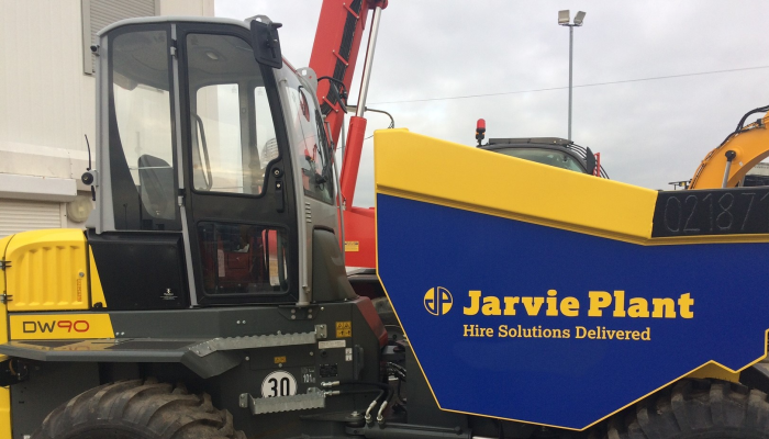 Cabbed dumper