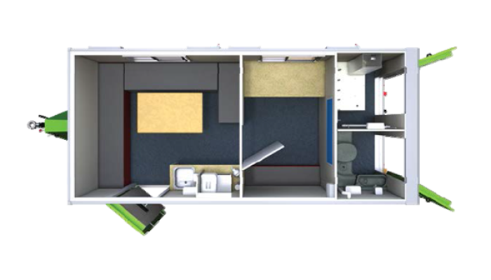 Pilot 16' Floor Plan