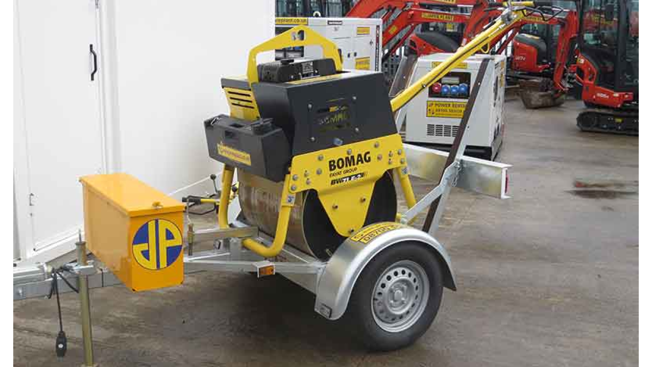 28″ Roller, Breaker & Trailer