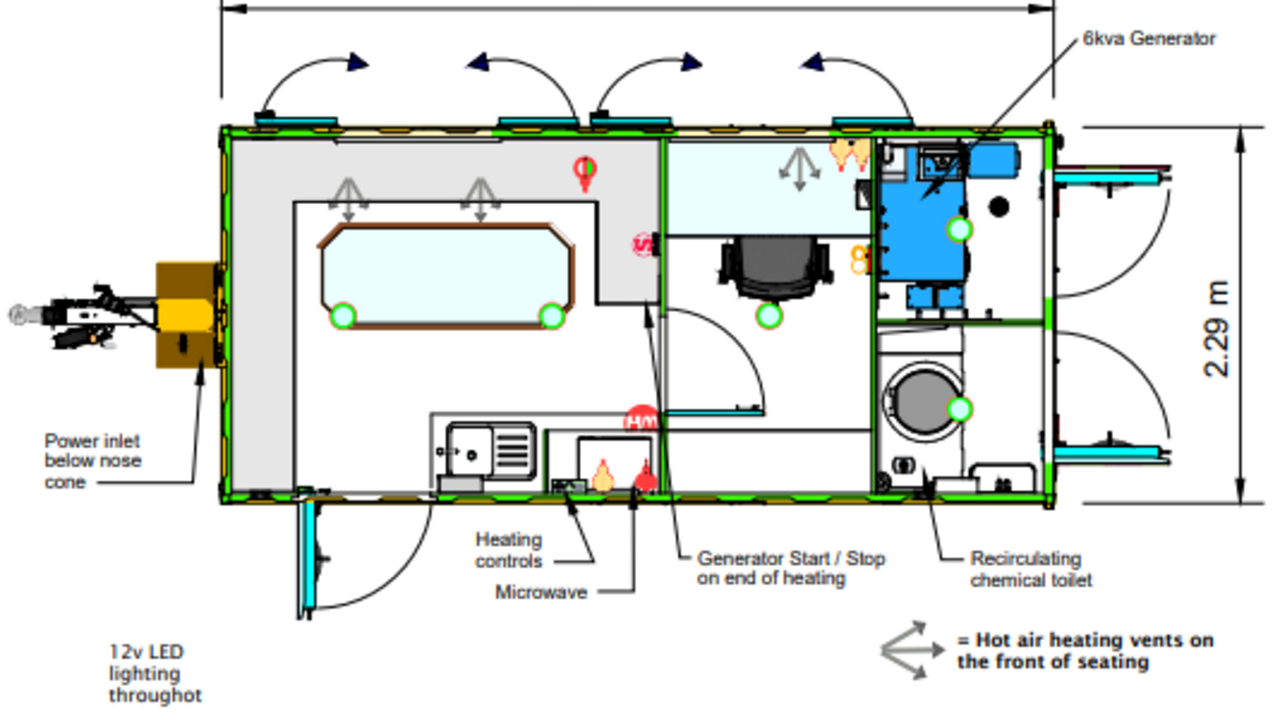 Solar Pilot 8-Person + Office 16' Mobile Welfare
