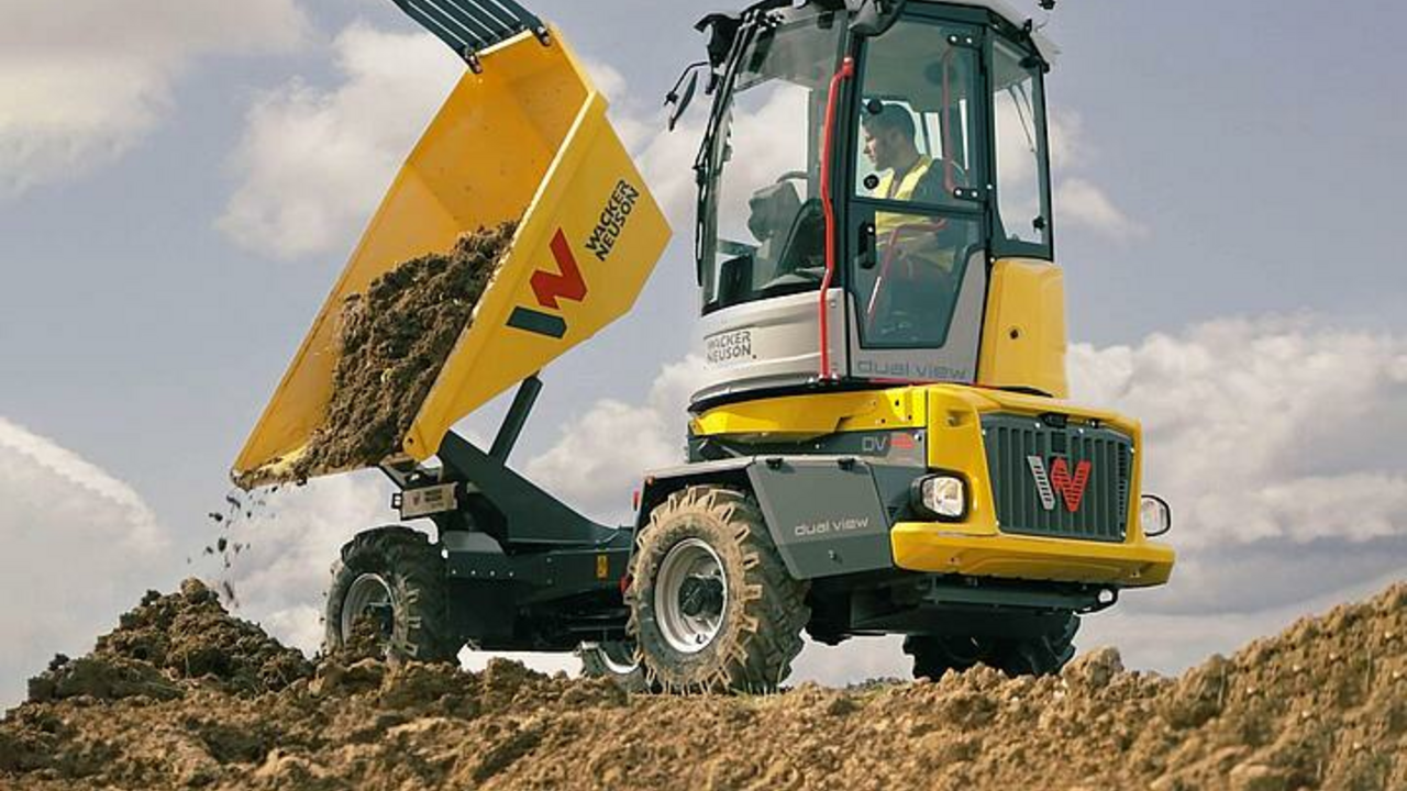Wacker Neuson 9T Dual View Power Swivel Dumper