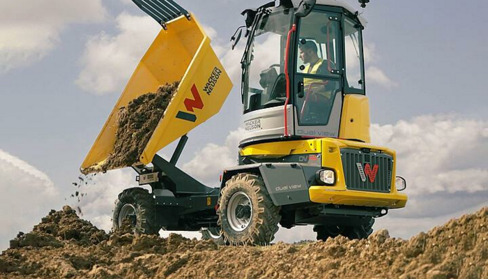 Wacker Neuson 9T Dual View Power Swivel Dumper