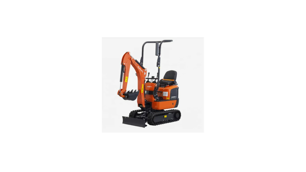 1T Kubota K008-5 Micro Excavator